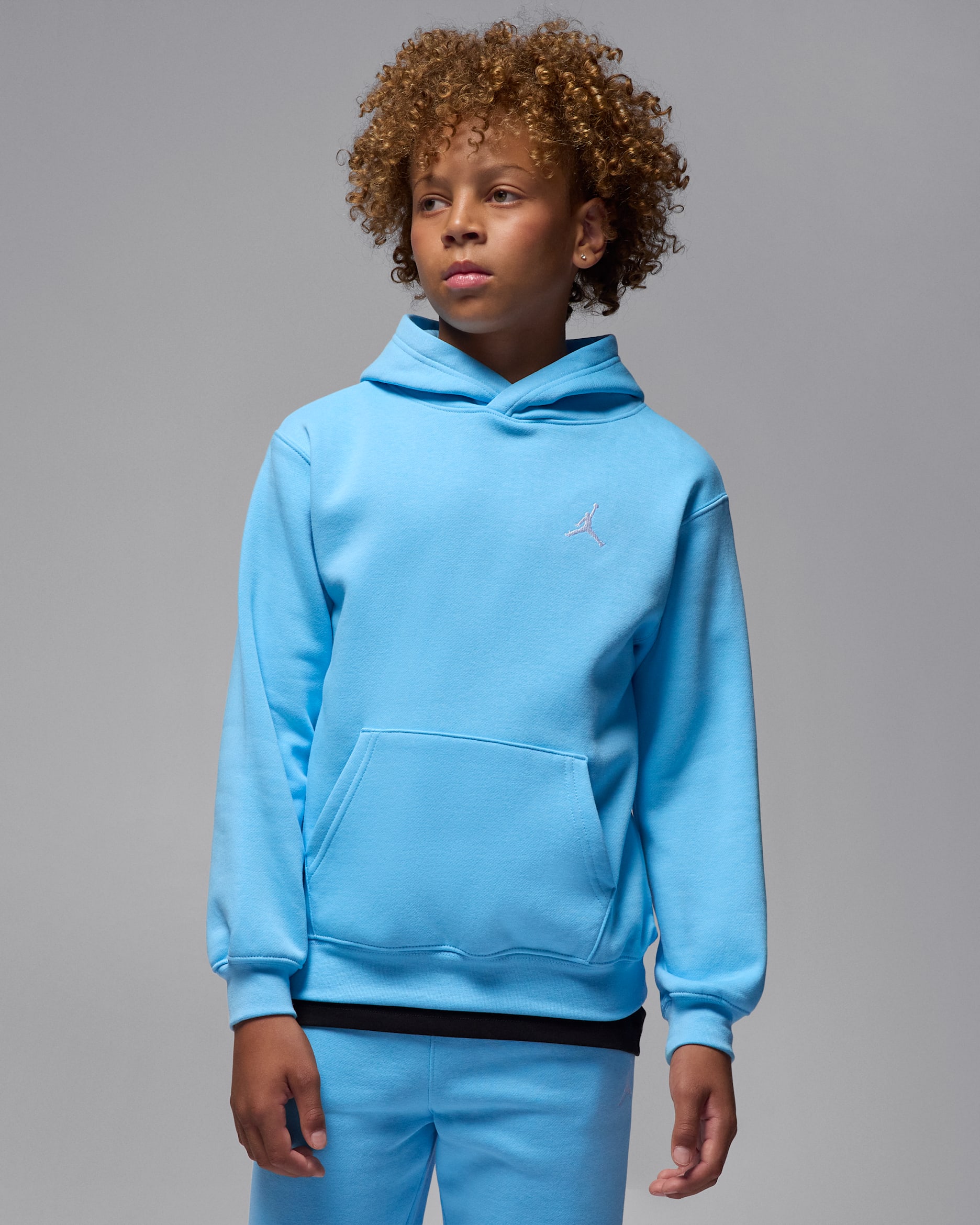 Jordan Brooklyn Fleece Big Kids' Pullover Hoodie. Nike.com